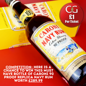 FEBRUARY 2022 Competition Entry - Caroni 90 Proof Replica Navy Rum - 70cl 51.4%
